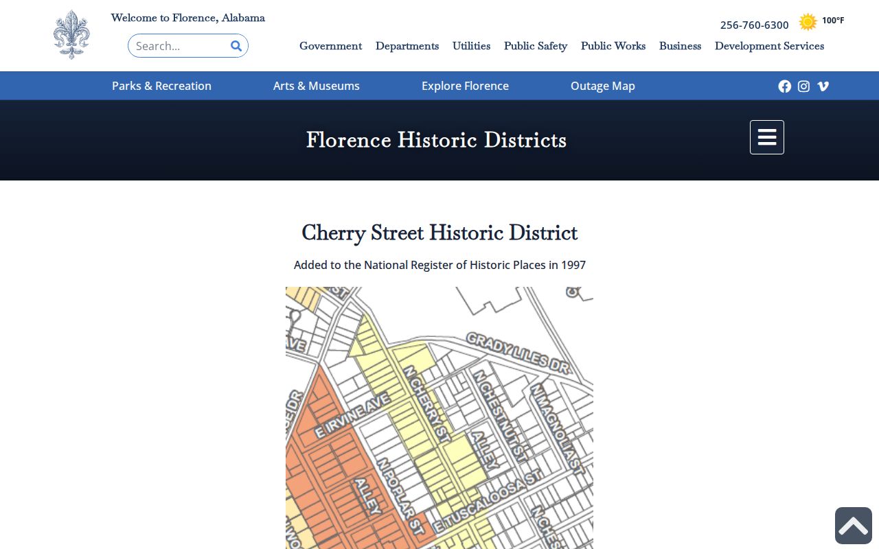 Florence neighbors historic district inventory